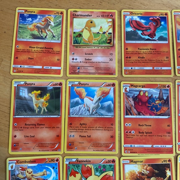 fire type pokemon card TCG Assortment Bundle Pokemon TCG: The Best Fire-Type